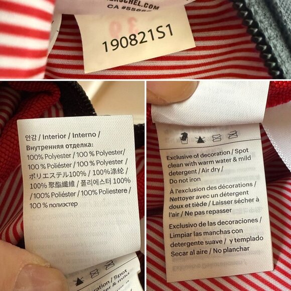 Herschel Black Mini Crossbody Belt Small Bag Utility Adjustable Strap Premium Qu - Picture 5 of 15